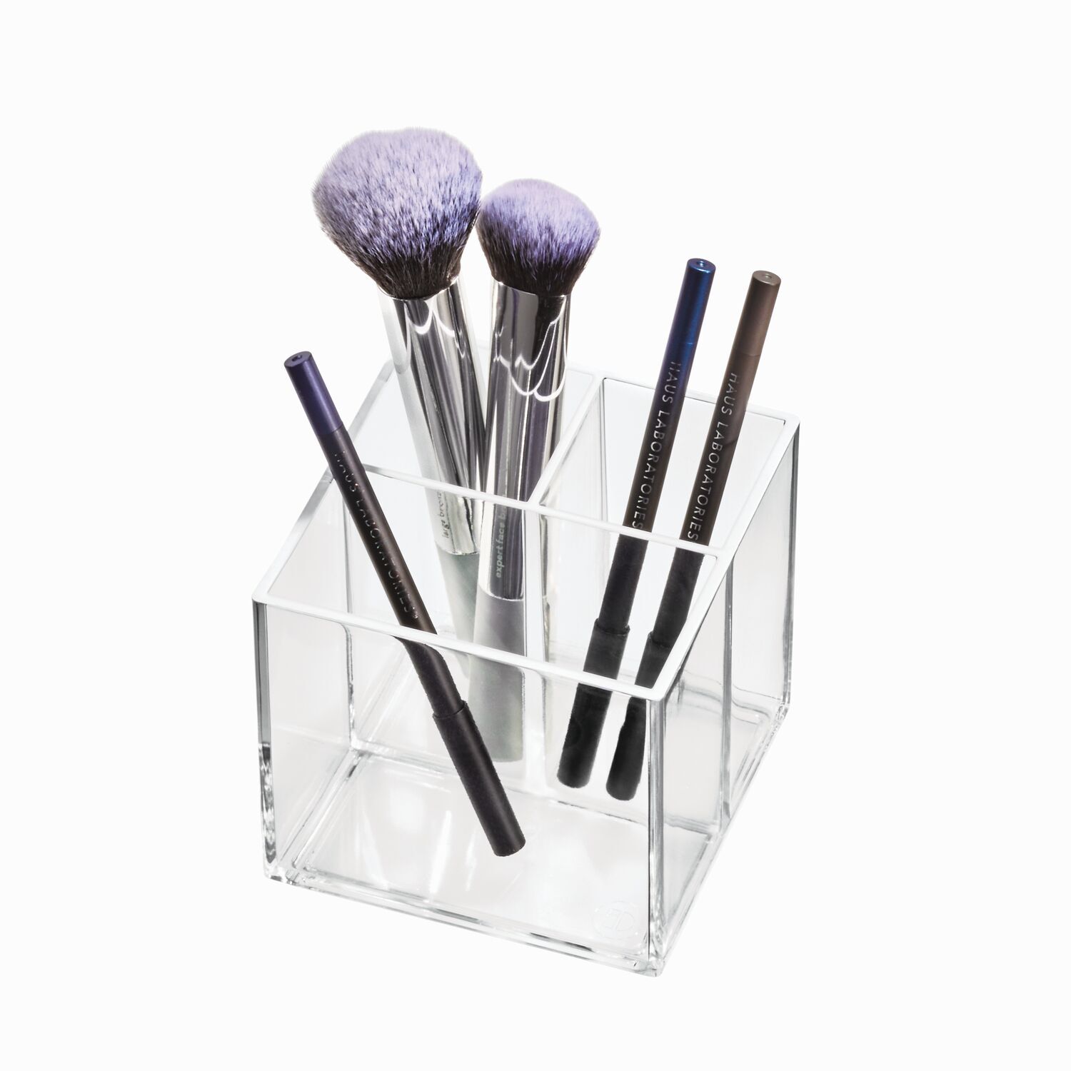 40238-idesign-10-79x10-16cm-cosmetic-cube-organiser-clear-matte-white