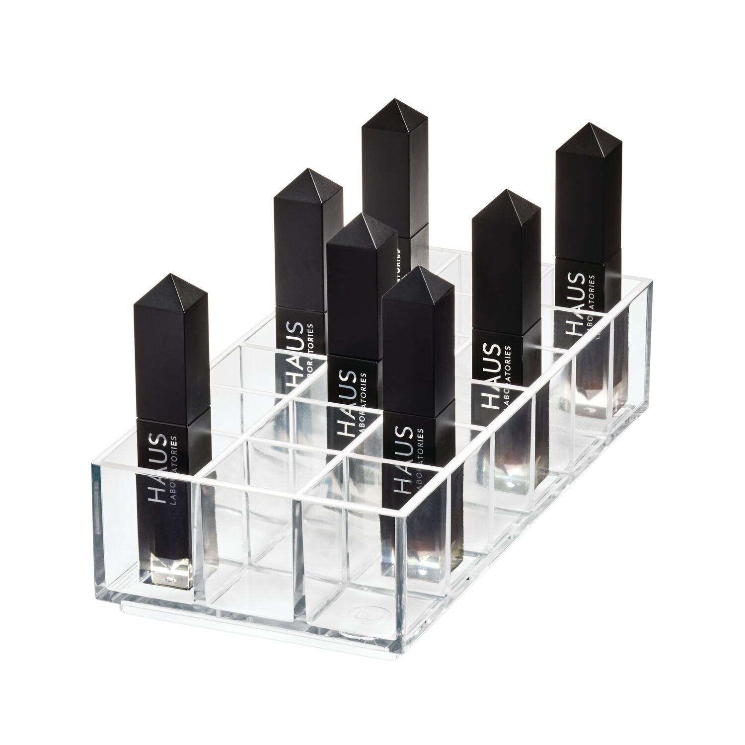 40248-idesign-20-32x10-16cm-cosmetic-lip-station-organiser-clear-matte-white