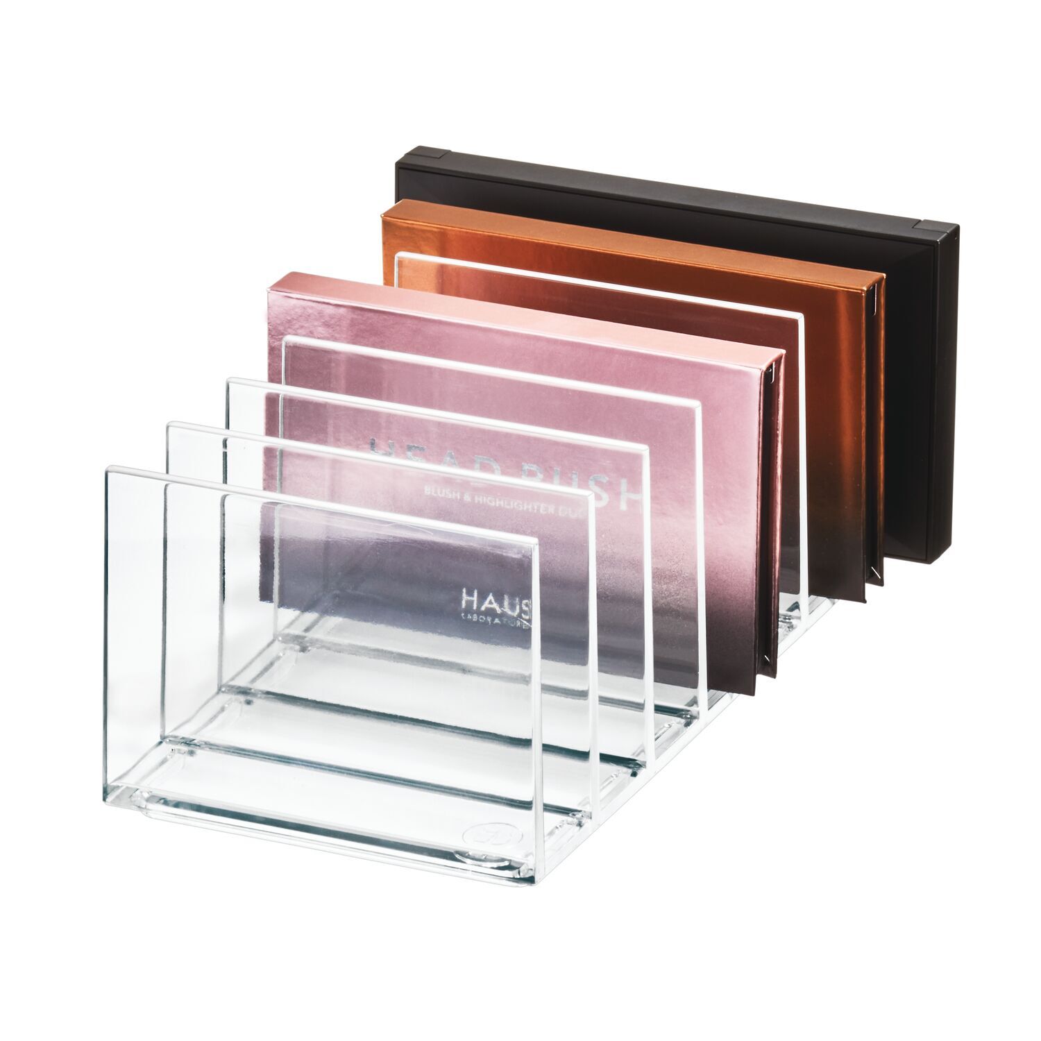 40258-idesign-20-32x10-16cm-cosmetic-palette-station-clear-matte-white