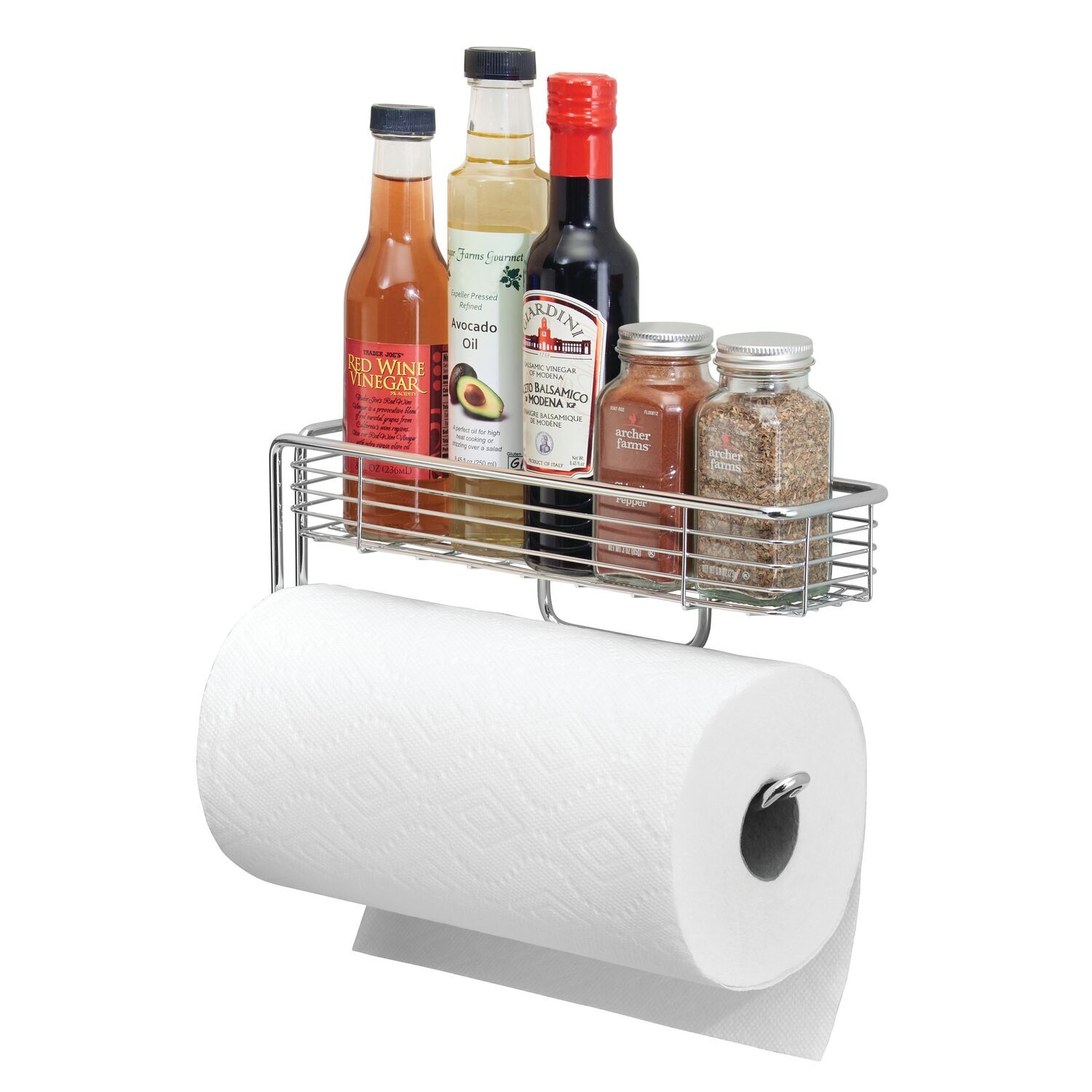 44800-idesign-lineo-wall-mounted-paper-towel-holder-w-shelf-16-9x36-3x11-7cm