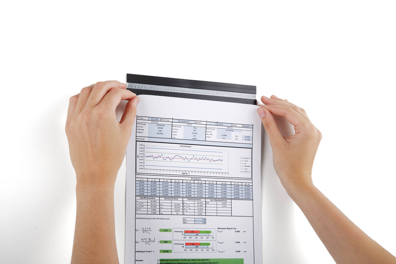 470623-5pk-durable-durafix-rail-a5-self-adhesive-21cm-magnetic-clip-silver