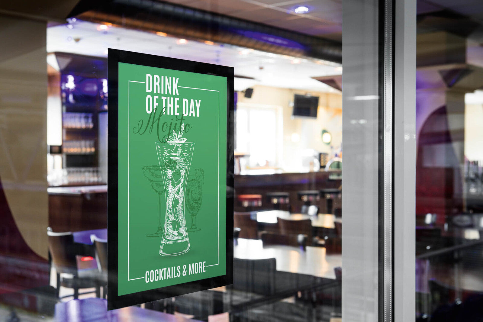 484101-2pk-durable-duraframe-sun-static-cling-a4-document-holder-black