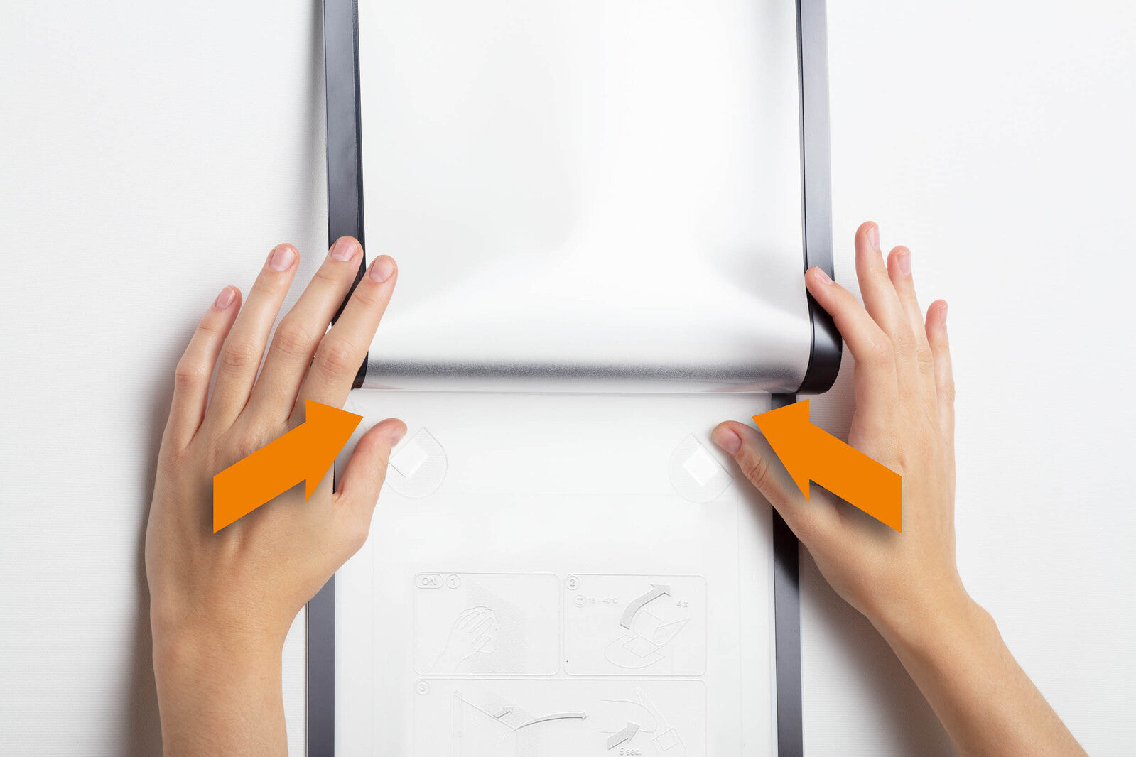 484301-durable-duraframe-wallpaper-a4-document-holder-w-adhesive-strips-black