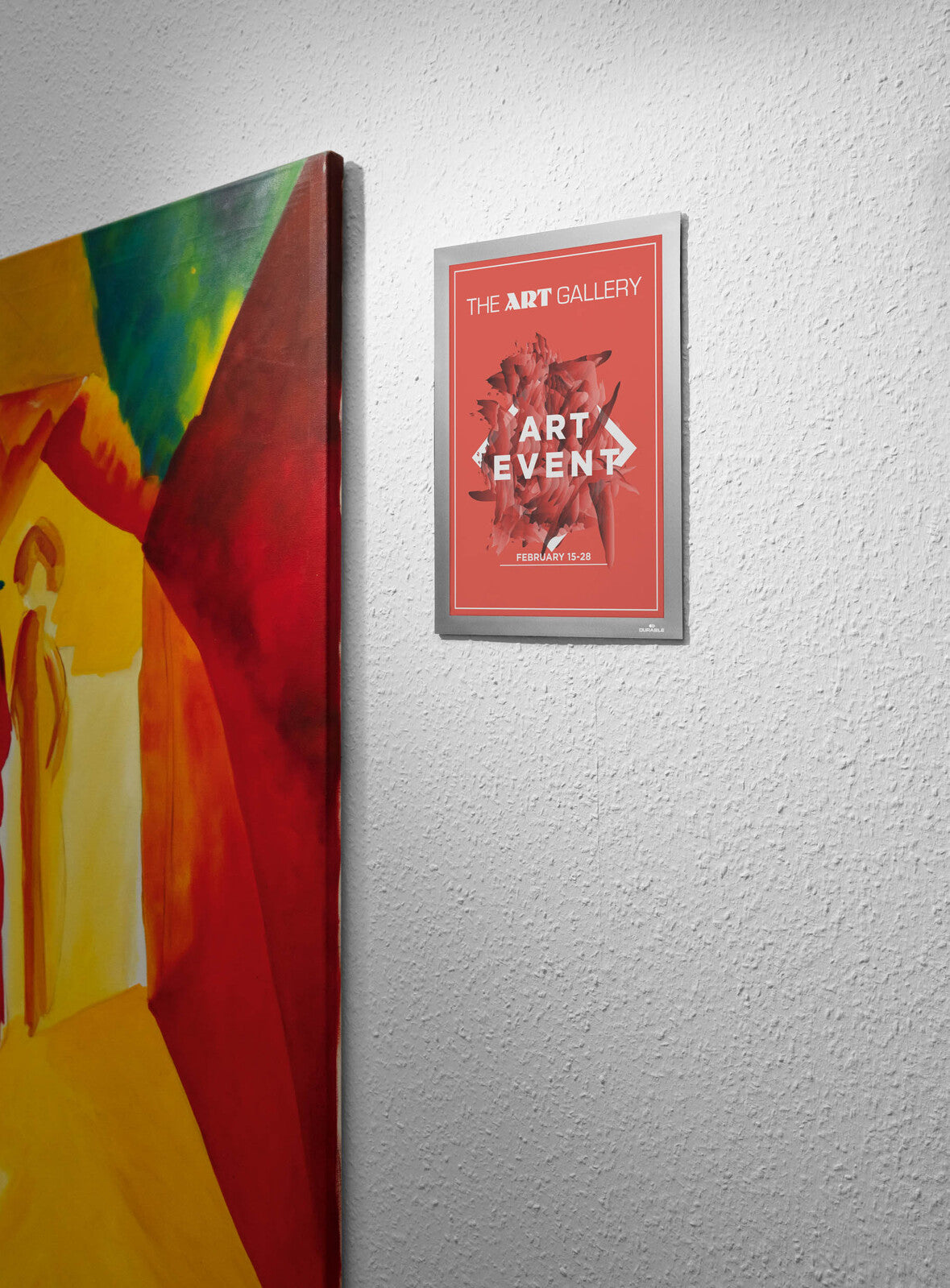 484323-durable-duraframe-wallpaper-a4-document-holder-w-adhesive-strips-silver