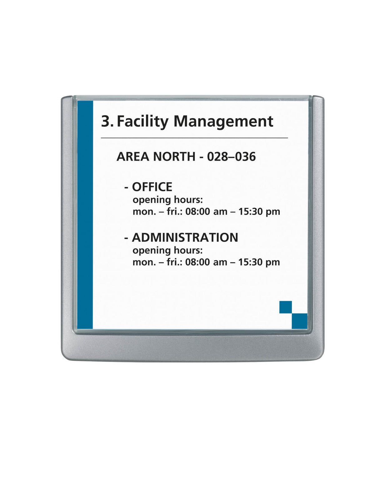 486237-durable-14x14cm-plastic-click-door-sign-w-assembly-kit-grey