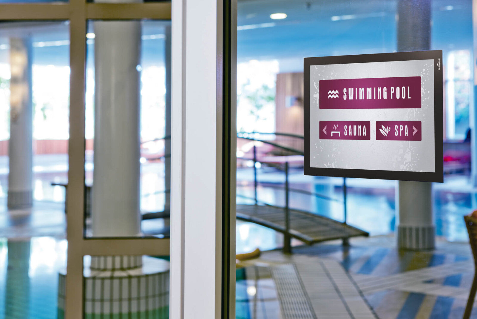 487201-2pc-durable-duraframe-a4-32-5cm-sign-holder-black