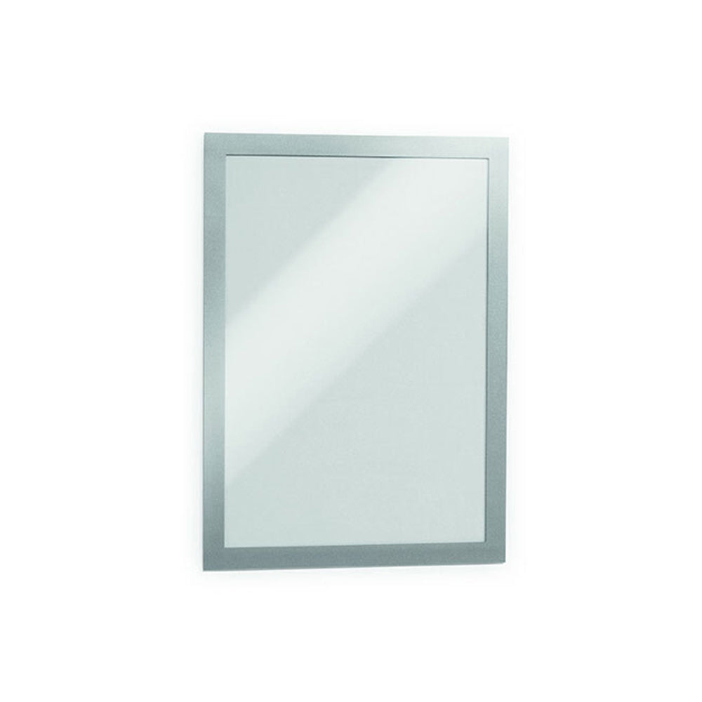 489923-durable-duraframe-a4-32cm-magnetic-sign-holder-silver