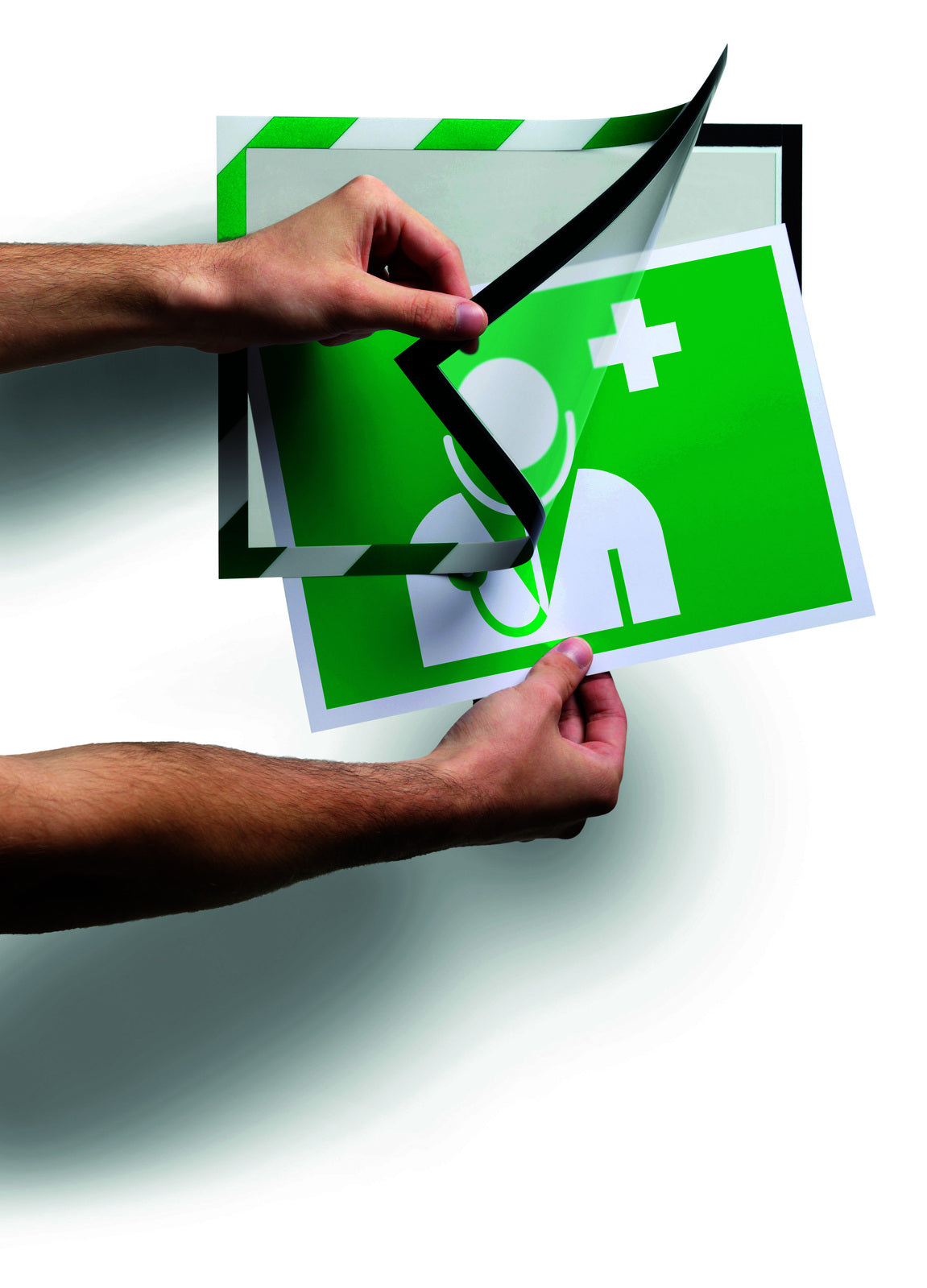 4944131-durable-duraframe-security-self-adhesive-a4-sign-display-green-white