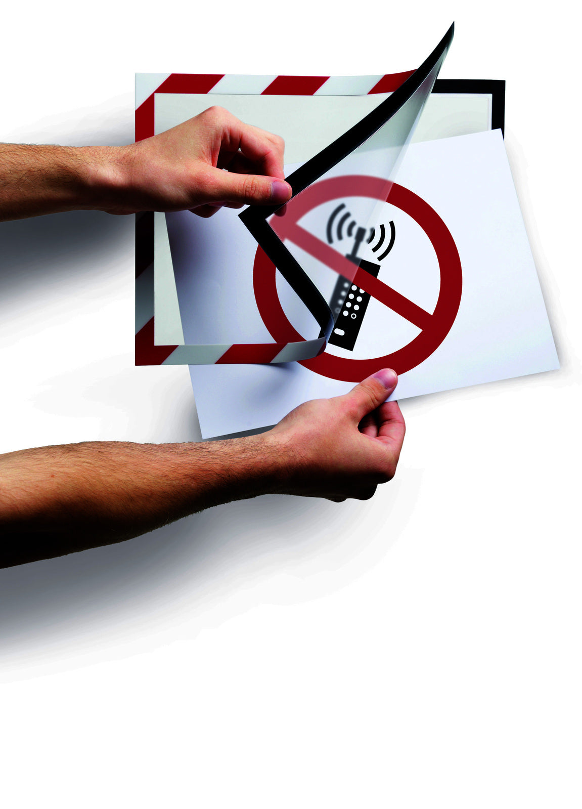 4944132-2pk-durable-duraframe-a4-security-display-red-white