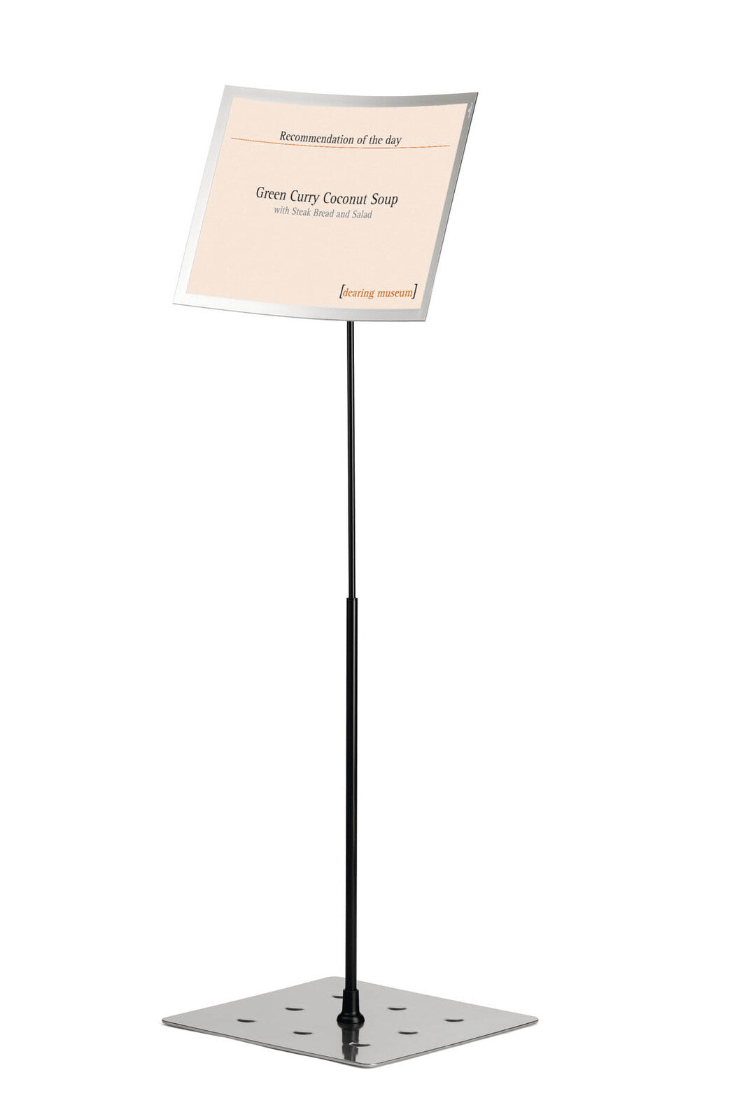 498223-durable-duraview-floor-stand-a3-display-w-magnetic-frame-silver