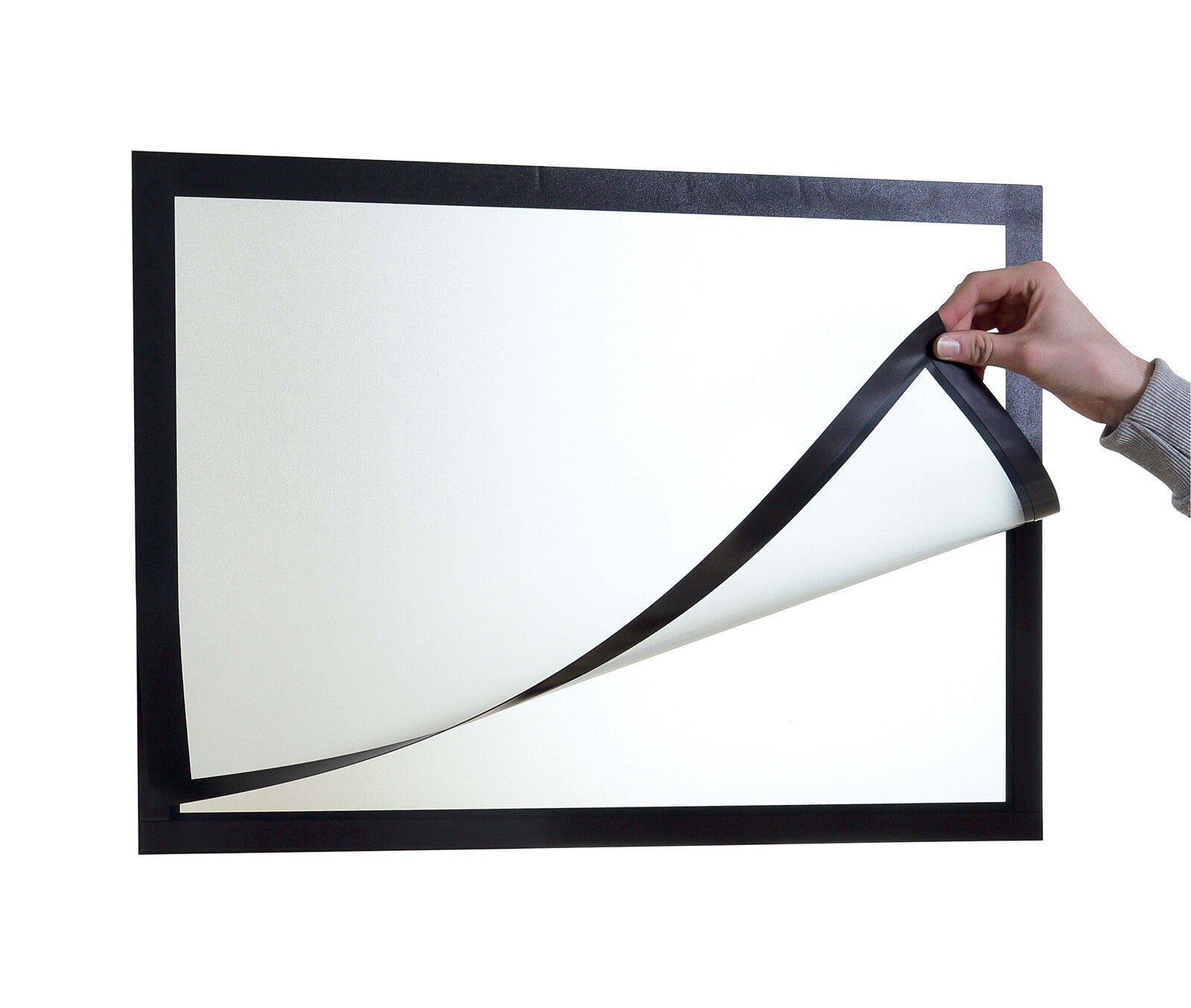 499501-durable-duraframe-poster-sign-a2-document-holder-black