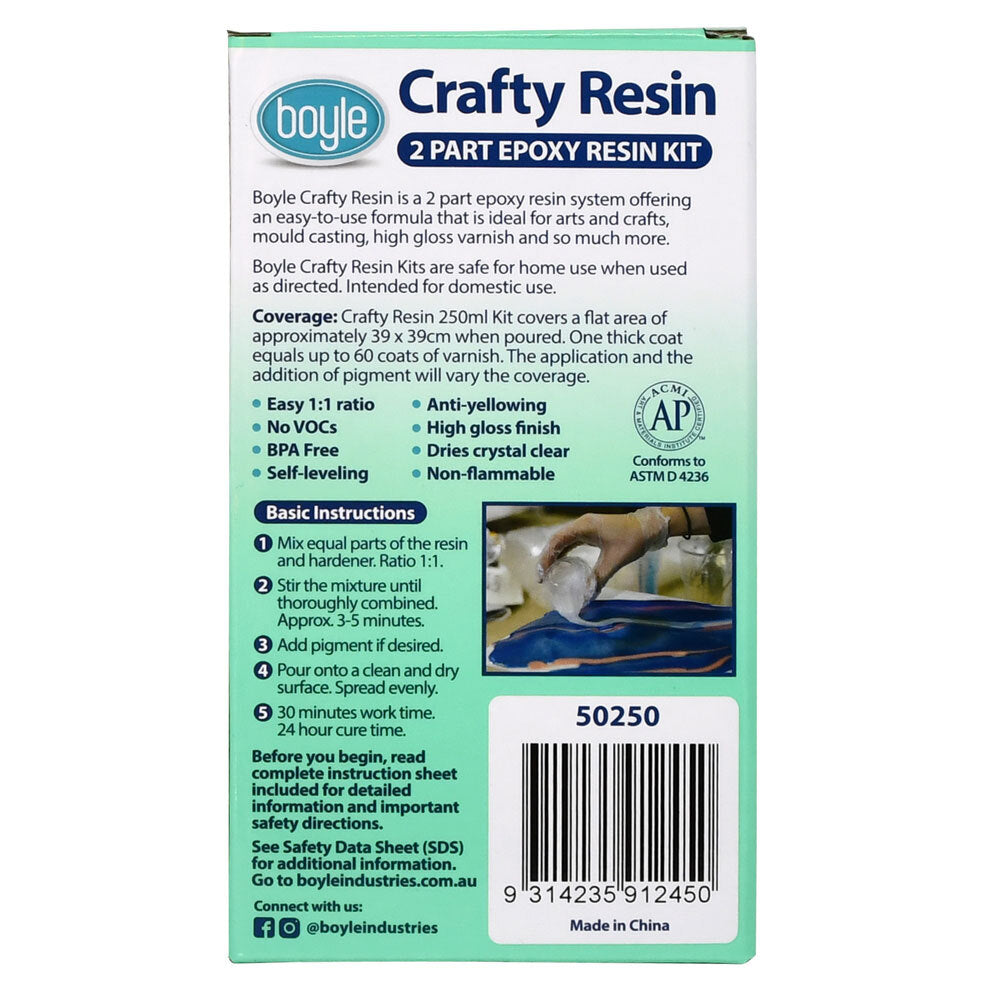 50250-boyle-crafty-resin-250ml-kit-2-part-epoxy-resin