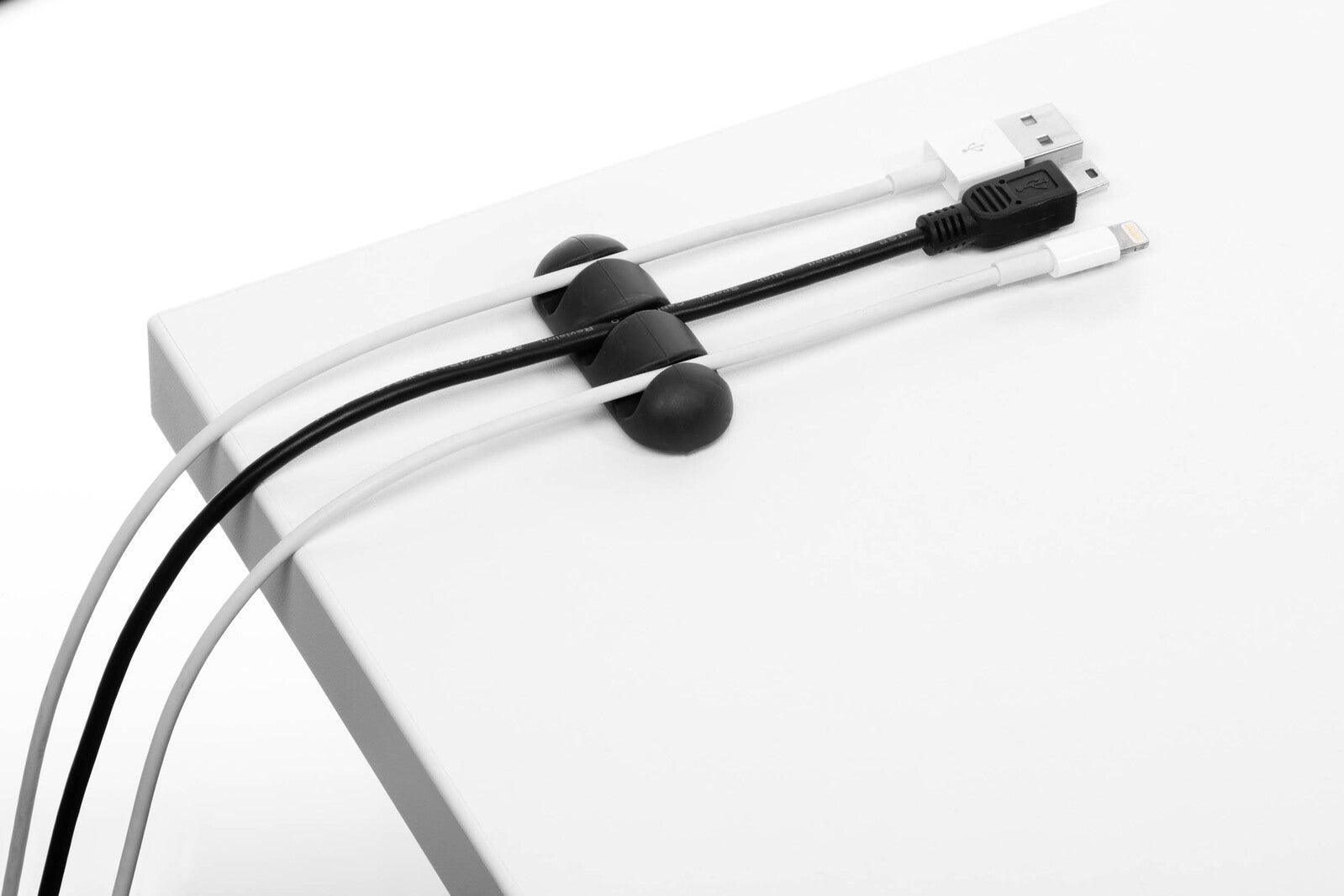 503937-2pc-durable-cavoline-18cm-plastic-self-adhesive-clips-3-slot-graphite