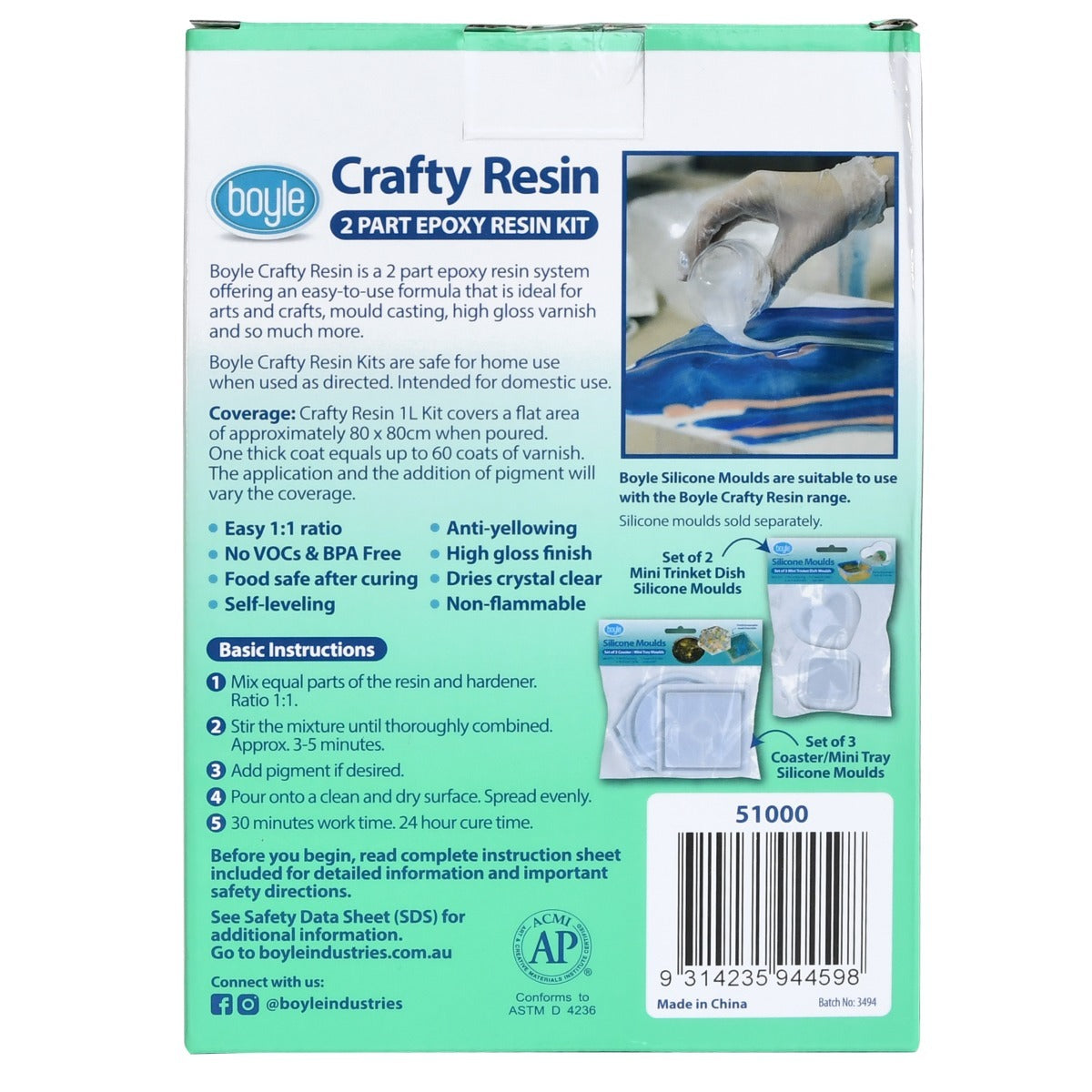 51000-boyle-1l-crafty-2-part-liquid-epoxy-resin-kit-for-moulding