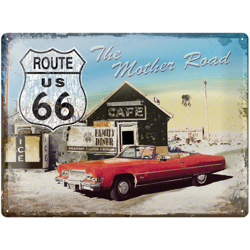 5120371-nostalgic-art-route-66-the-mother-road-30x40cm-large-metal-tin-sign
