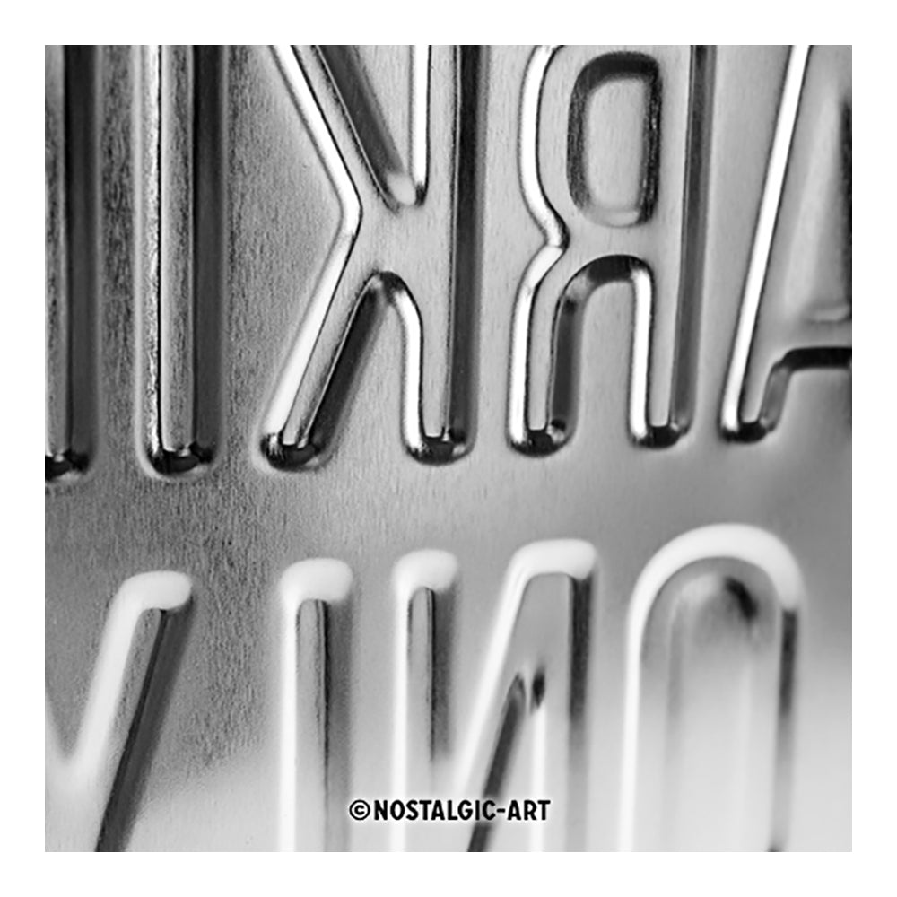 5122243-nostalgic-art-medium-metal-sign-mini-parking-only-20x30cm