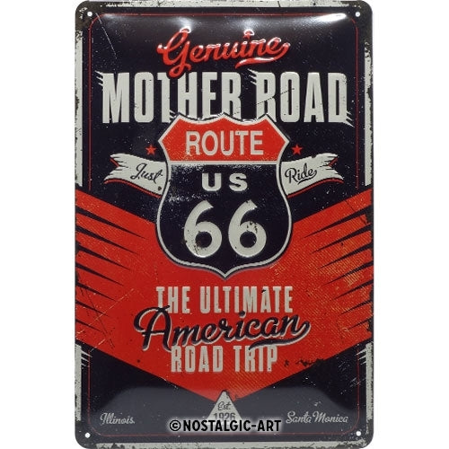5122314-nostalgic-art-20x30cm-metal-wall-hanging-sign-route-66-ultimate-road-trip