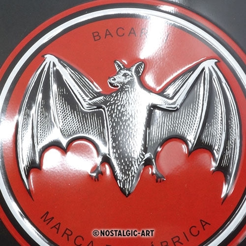 5122319-nostalgic-art-bacardi-logo-20x30cm-medium-metal-tin-sign-black