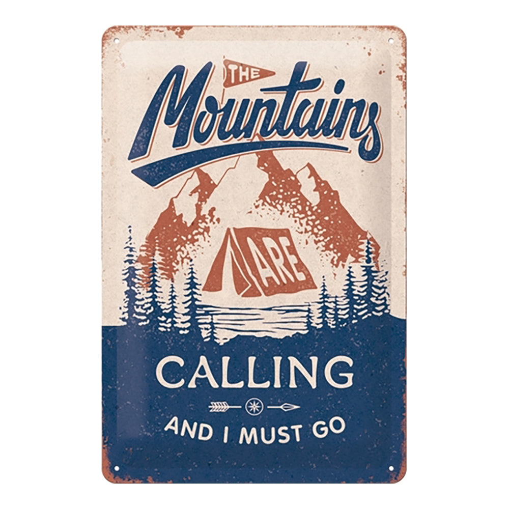 5122322-nostalgic-art-medium-metal-sign-the-mountains-are-calling-20x30cm