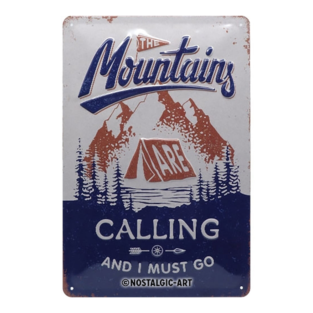 5122322-nostalgic-art-medium-metal-sign-the-mountains-are-calling-20x30cm
