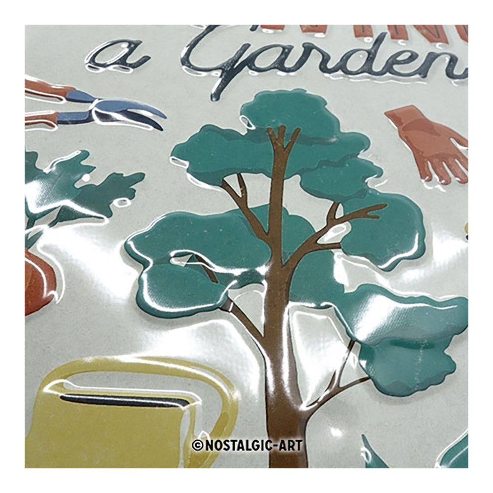 5122323-nostalgic-art-medium-metal-sign-growing-a-garden-20x30cm