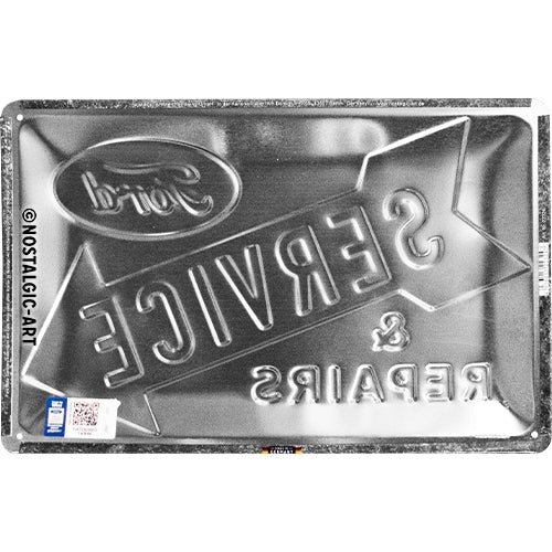 5122324-nostalgic-art-ford-service-repairs-20x30cm-medium-metal-tin-sign