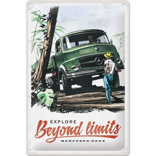 5122366-nostalgic-art-medium-sign-20x30cm-metal-mercedes-daimler-truck-beyond-limits