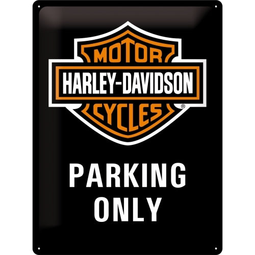5123130-nostalgic-art-harley-davidson-parking-only-30x40cm-large-metal-tin-sign