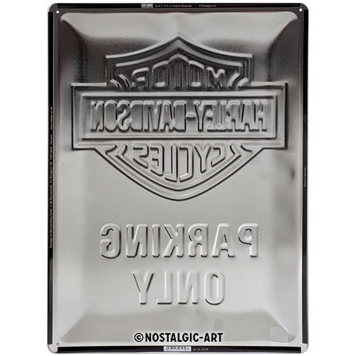 5123130-nostalgic-art-harley-davidson-parking-only-30x40cm-large-metal-tin-sign