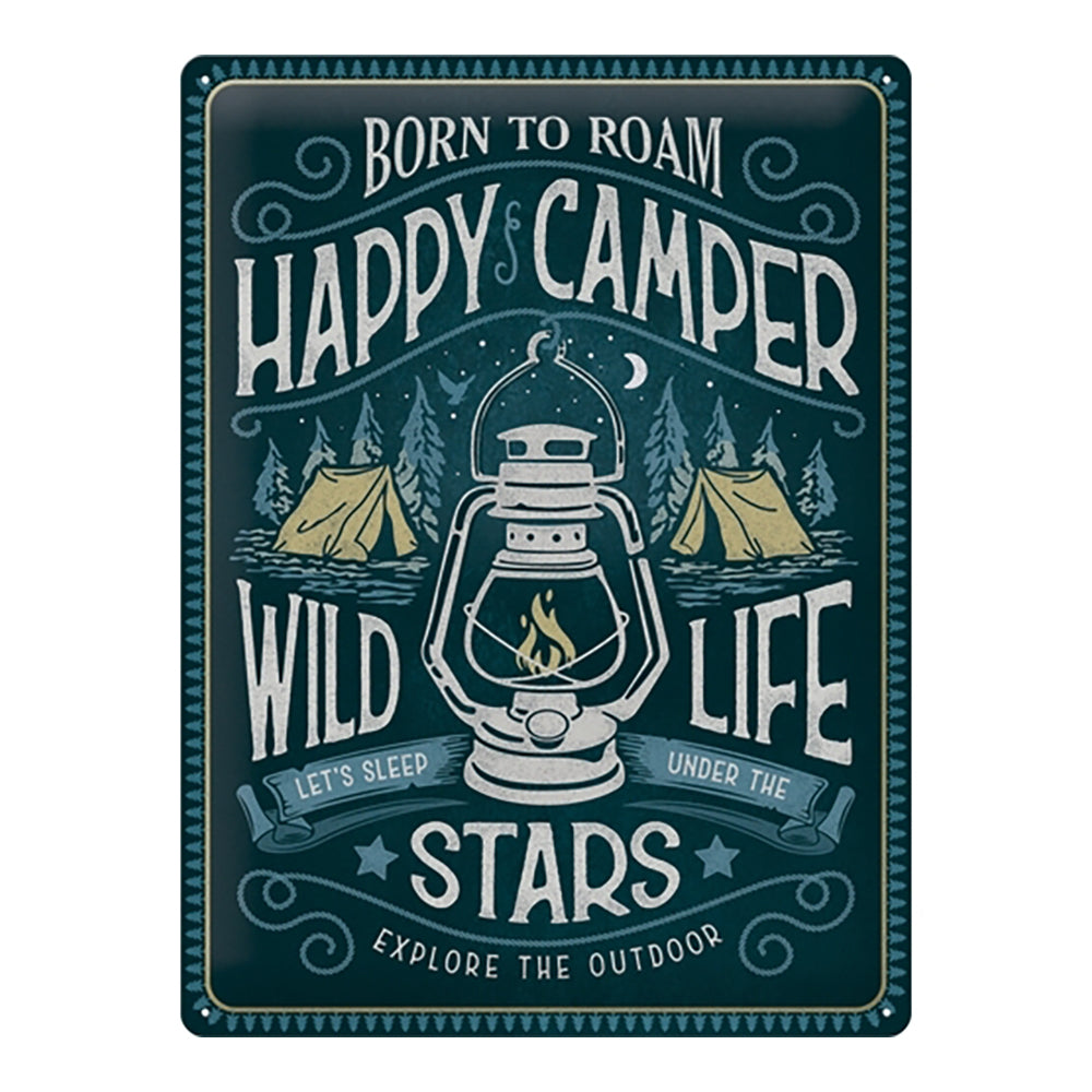 5123293-nostalgic-art-large-metal-sign-happy-camper-30x40cm
