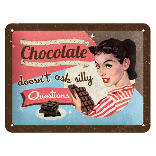 5126109-nostalgic-art-15x20cm-small-wall-hanging-metal-sign-chocolate