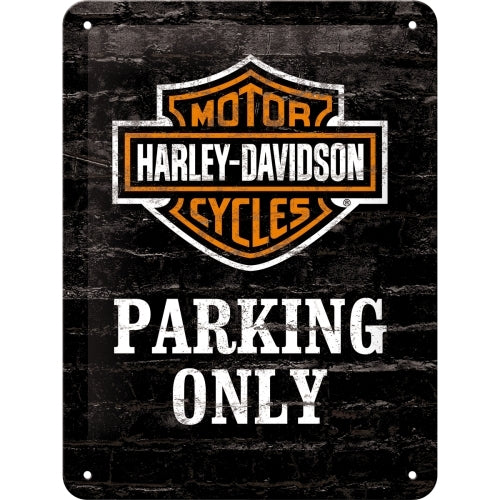 5126117-nostalgic-art-15x20cm-small-wall-metal-sign-harley-davidson-parking-only