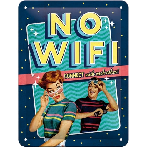5126261-nostalgic-art-15x20cm-small-wall-hanging-metal-sign-no-wifi