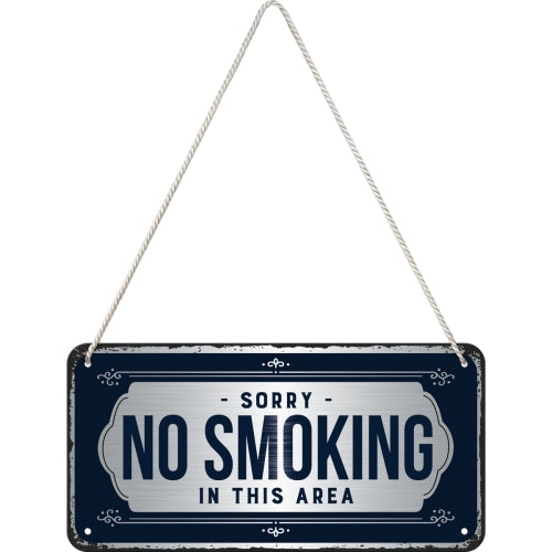 5128039-nostalgic-art-metal-10x20cm-hanging-sign-sorry-no-smoking