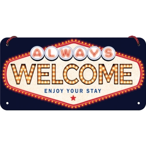 5128040-nostalgic-art-10x20cm-wall-hanging-sign-always-welcome