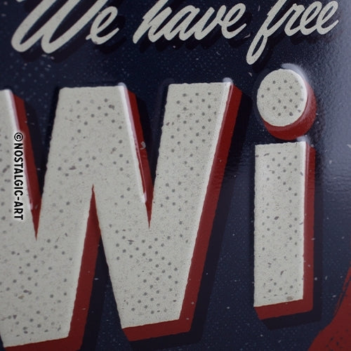 5128041-nostalgic-art-metal-10x20cm-hanging-sign-free-wifi