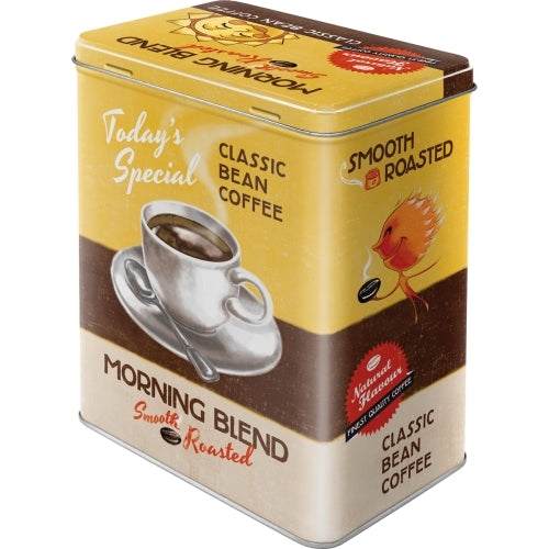 5130116-nostalgic-art-20cm-3l-tin-box-metal-storage-best-blend-large