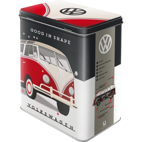 5130148-nostalgic-art-20cm-3l-tin-box-metal-storage-vw-good-in-shape-large