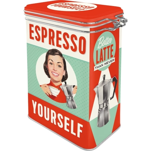5131104-nostalgic-art-17-5cm-1-3l-clip-top-tin-storage-espresso-yourself