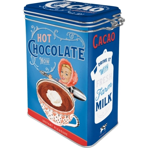 5131114-nostalgic-art-17-5cm-1-3l-clip-top-tin-storage-cacao-addicted