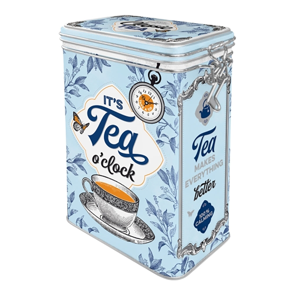 5131130-nostalgic-art-11x1725cm-clip-top-storage-tin-classic-tea