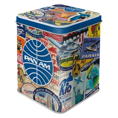 5131317-nostalgic-art-tea-tin-7-5x9-5cm-metal-storage-pan-am-travel-collage