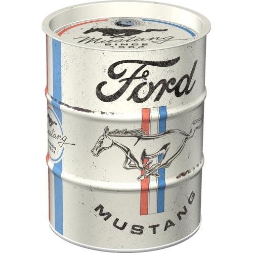 5131510-nostalgic-art-11-5cm-round-money-box-oil-barrel-ford-mustang