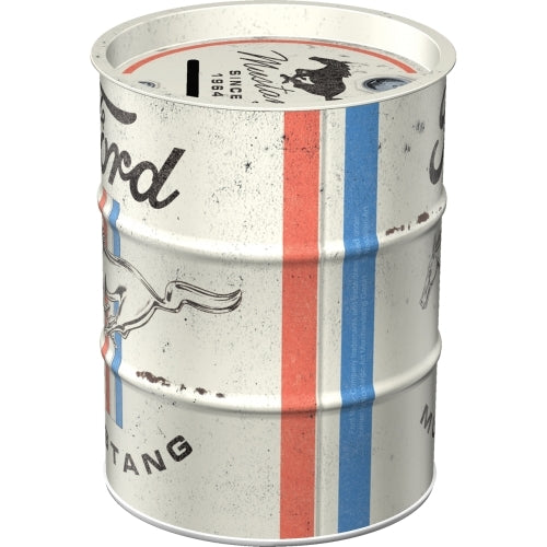 5131510-nostalgic-art-11-5cm-round-money-box-oil-barrel-ford-mustang
