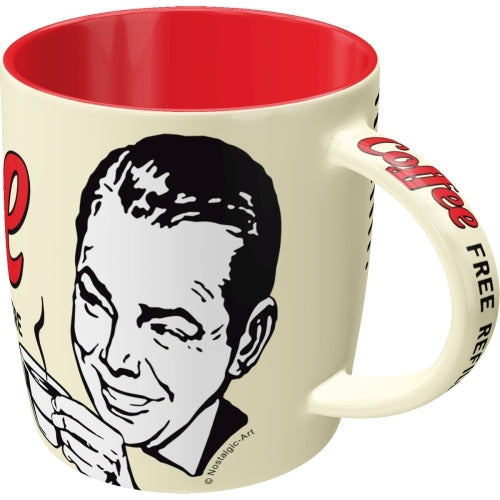 5143022-nostalgic-art-strong-coffee-served-here-330ml-drink-cup-ceramic-mug