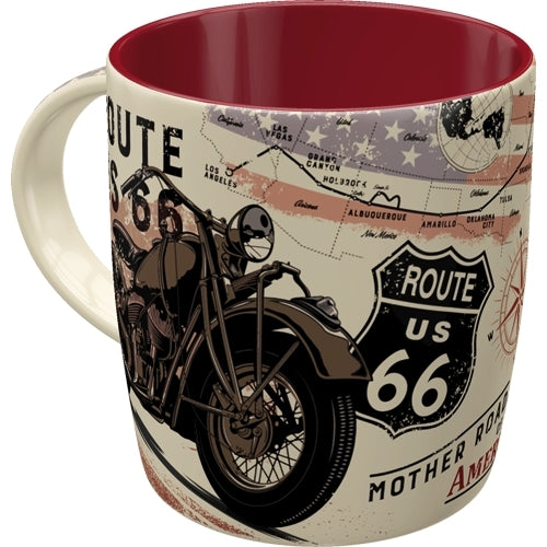 5143061-nostalgic-art-route-66-bike-map-coffee-tea-drink-cup-330ml-ceramic-mug