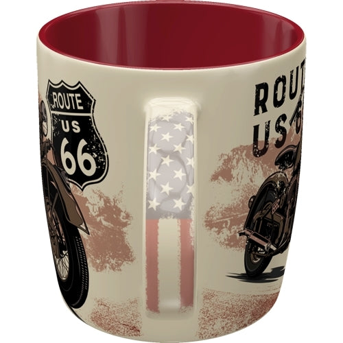 5143061-nostalgic-art-route-66-bike-map-coffee-tea-drink-cup-330ml-ceramic-mug