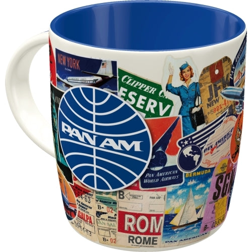 5143074-nostalgic-art-330ml-mug-w-handle-pan-am-travel-collage