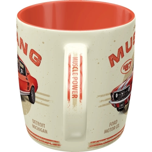 5143076-nostalgic-art-330ml-mug-w-handle-ford-mustang-gt-1967-red