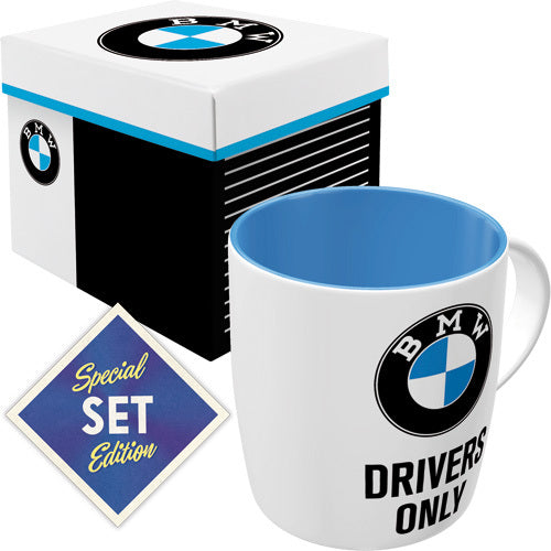 5143133-nostalgic-art-bmw-drivers-only-330ml-ceramic-mug-gift-box-combo